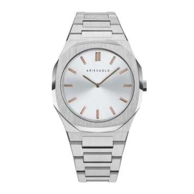 Jam Tangan Pria Formal Original Aries Gold Urban Prestige G-1031-S-SRG Garansi Resmi