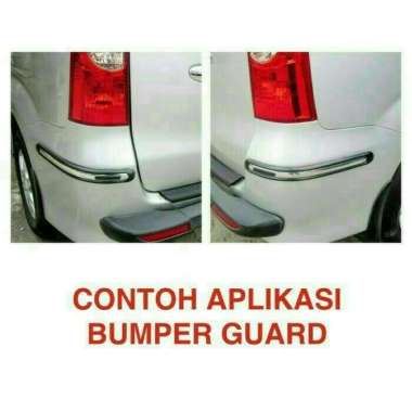 Bumper Guard Mobil Slim & Luxury Universal Sigra Black