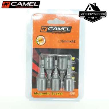 Camel Obeng Sock Roofing 8 x 42 mm Mata Bor Sock Baut Baja Ringan