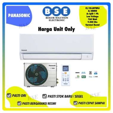 Ac Panasonic 1Pk Murah // Panasonic Cs/cu-ln9wkj // Csculn9wkj Ac 1 Pk