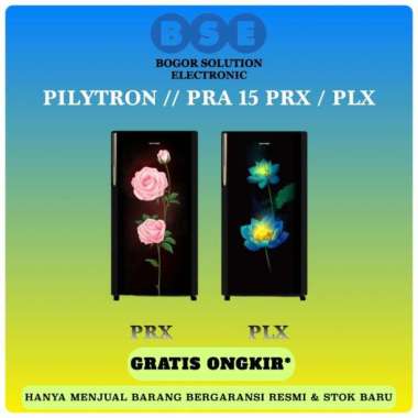 Kulkas 1 Pintu Polytron PRA15PRX/LX 150 L Polytron Varia Belleza PRA15