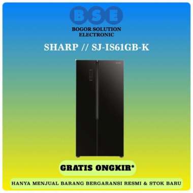 SHARP SJIS61GBK | KULKAS SHARP 563 LITER | SJIS61GBK | SJ-IS61GBK