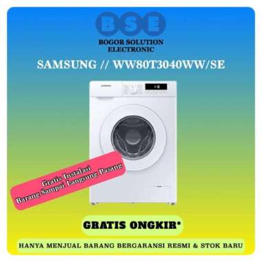 WW80T3040WW/SE | SAMSUNG WW80T3040WW 8KG FRONT LOADING SAMSUNG PROMO