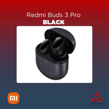 Redmi Buds 3 Pro Garansi Resmi Hitam