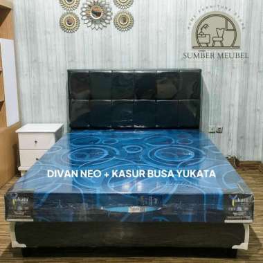 DIVAN KING NEO SET PLUS KASUR BUSA YUKATA 180 x 200