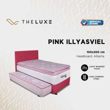 Kasur Spring Bed 2in1 Illyasveil 100 Single Ranjang Luxe