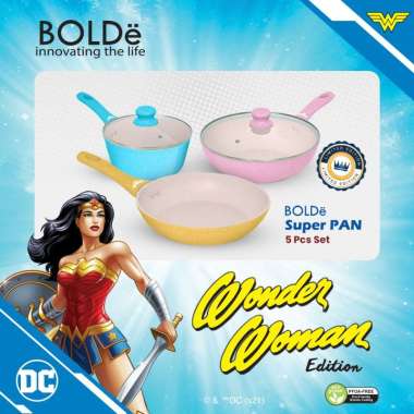 BOLDe Super PAN Wonder Woman Set 5Pcs