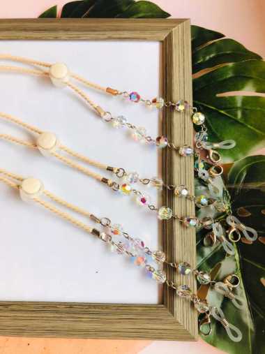 Strap Konektor Masker Kacamata 3 in 1 Kristal Swarovski