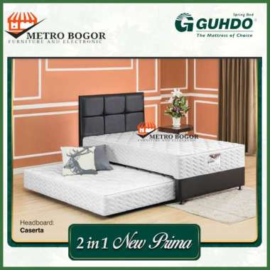 Ranjang Sorong Guhdo Springbed New Prima 2 In 1 Sandaran CASERTA 160 x 200