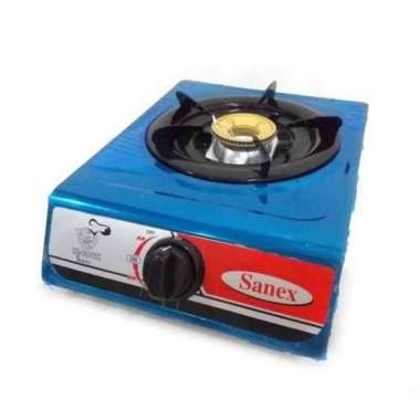 KOMPOR GAS 1 TUNGKU SANEX K-808S STAINLESS STEEL