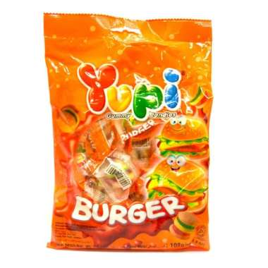 Yupi Permen Mini Burger 120Gr