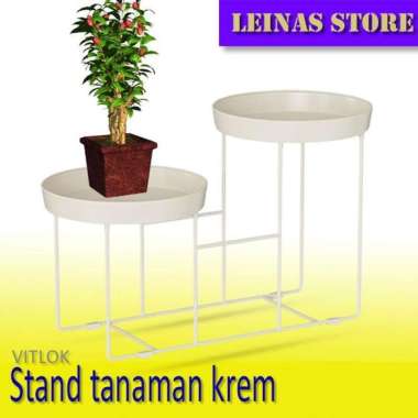 Stand Tanaman KREM / Rak Tanaman / stand pajangan