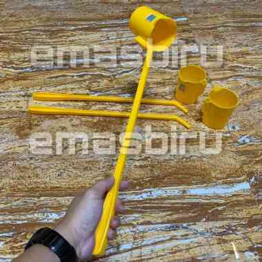 GAYUNG SENDOK ES BUAH CENTONG AKUARIUM GAGANG PANJANG 390ml AQUARIUM
