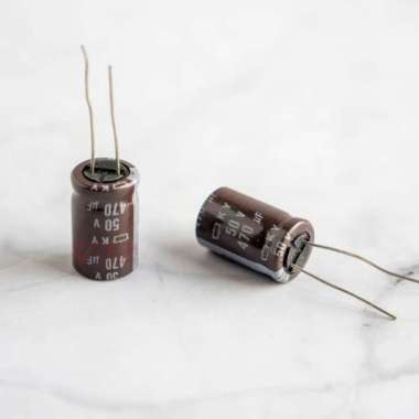 Kapasitor Elco 470uf - 50v 470uf50v 470uf/50v Capacitor