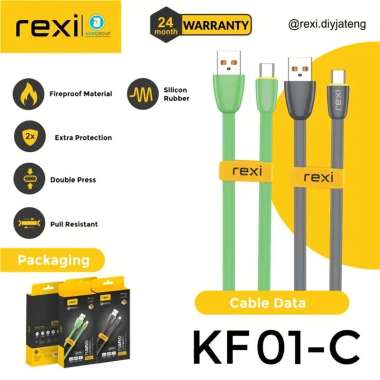 Kabel Data TYPE C REXI KF01-C NC 3A Grey