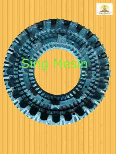 Gigi Pintu Gilingan Tepung Disk Mill FFC 37