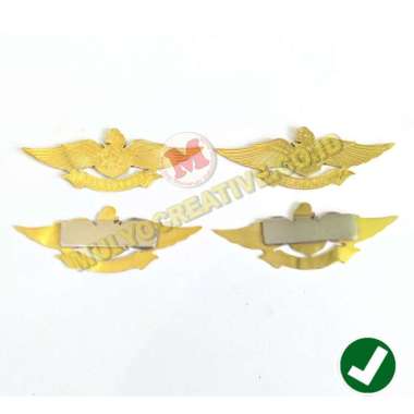 Lencana Wing Magnet Logo Pelayaran Atribut Sekolah Pelayaran Mulyocreative