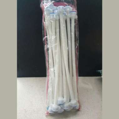 Selang Slang Shower Kran Air Fleksibel Flexible Pvc 1/2" 40 Cm