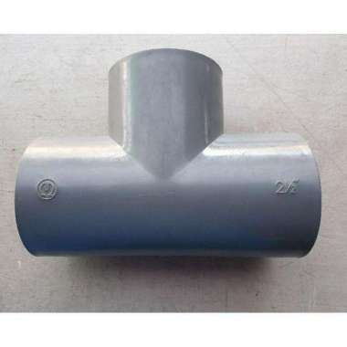 T Tee Pvc Knee Pvc Tebal Keni T Tee Sambungan Pipa Pvc 2 1/2" Maspion