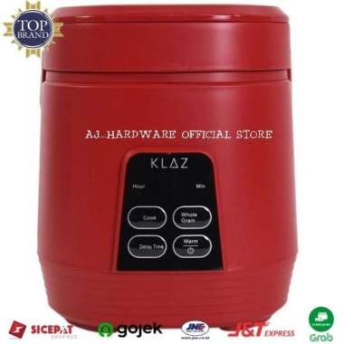 Mini Rice Cooker Digital Klaz - Merah