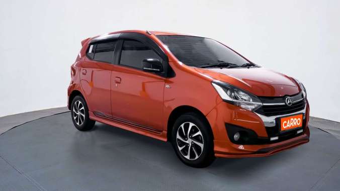Daihatsu Ayla 1.2 R Deluxe MT 2018 Orange 48 - Orange Manual Yogyakarta