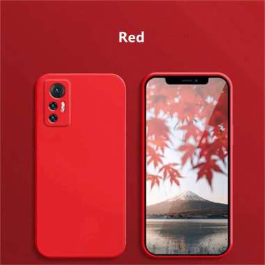 Premium TPU Babyskin Case Xiaomi 12 Lite 5G Red