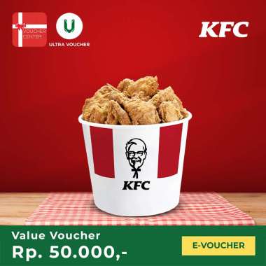 Voucher Digital KFC Rp. 50.000 - Voucher Value
