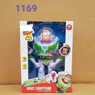 Mainan Anak Robot Buzz Lightyear Toys Story / Mainan Robot Toys Story