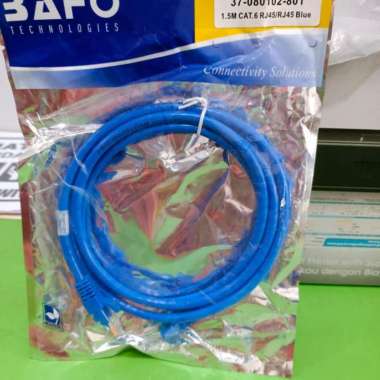 Bafo Kabel LAN 1,5Meter Cat6 / Kabel UTP Cat6 1,5Meter