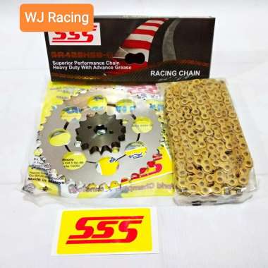 Gear Set SSS Supra X Lama 428 HSBT Gold 428 15 37 120 HSBT