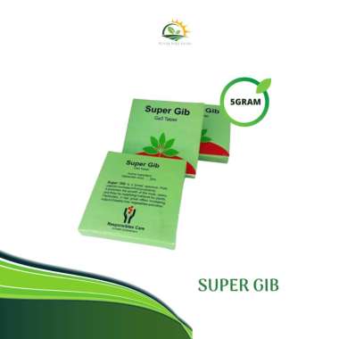 SUPER GIB 5 GRAM zat pengatur tumbuh GA3 tablet zpt gibberellin acid