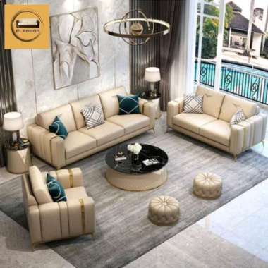 sofa ruang tamu 321 minimalis elegant modern
