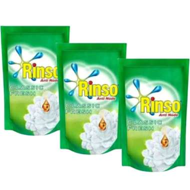 Promo Harga Rinso Liquid Detergent Classic Fresh 750 ml - Blibli