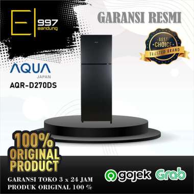 KULKAS AQUA AQRD270 / AQR-D270 DS / AQR-D270 , 2 PINTU 220 L EX DISPLAY