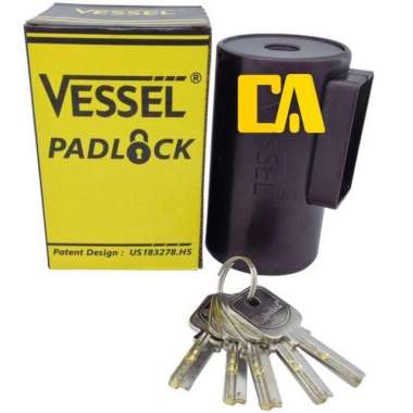 RUMAH GEMBOK FOLDING GATE VESSEL PADLOCK SHERLOCK