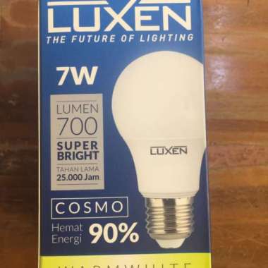 lampu led luxen 7watt garansi 1thn