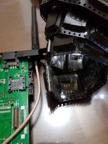 Min Card Holder Modem pool