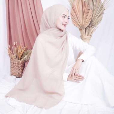Rifanyhijab - Bella Pashmina Latte