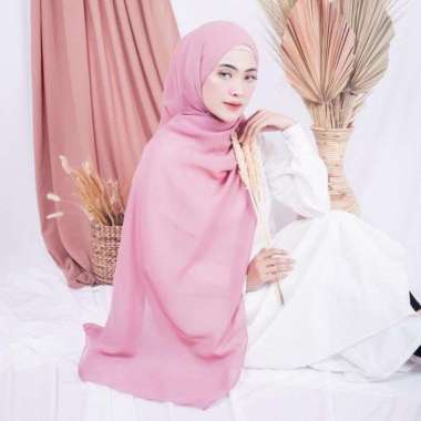 Rifanyhijab - Bella Pashmina Dusty Purple
