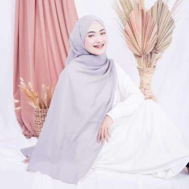 Rifanyhijab - Bella Pashmina Misty Grey
