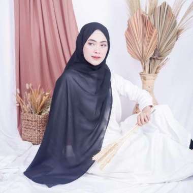 Rifanyhijab - Bella Pashmina Black