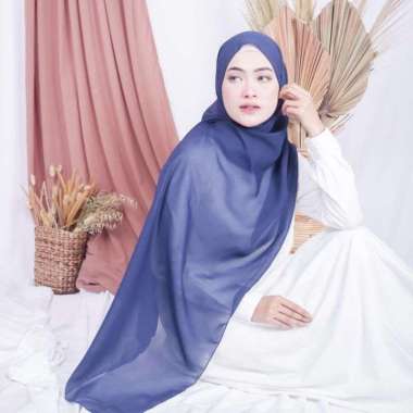 Rifanyhijab - Bella Pashmina Navy