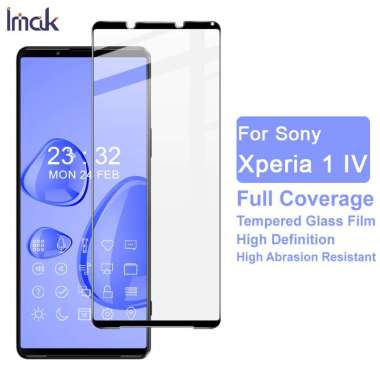 Tempered Glass Sony Xperia 1 IV IMAK Pro+ Screen Protector Black
