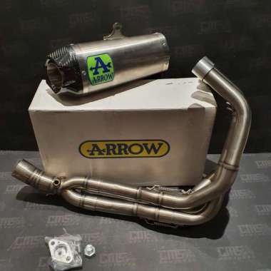 Knalpot Arrow Works Underbelly Full Titanium Kawasaki Zx25R Zx25 Ori