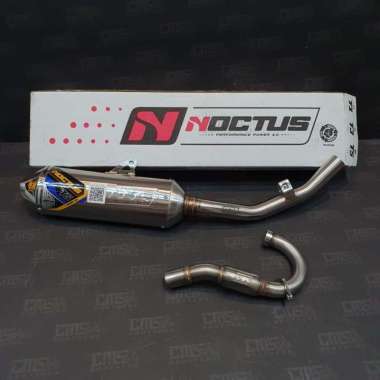 Knalpot Racing Norifumi Stainless Noctus T5 KLX 150BF Bore Up