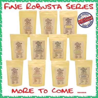 Kopi Robusta Nusantara 1 Kg -Fine Robusta- Bean/Biji & Ground/Bubuk Kerinci