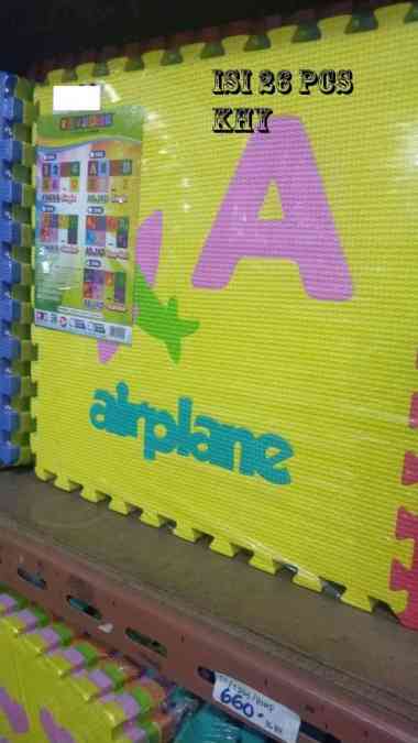 MATRAS PUZZLE ANGKA MATRAS LANTAI PUZZLE MAT ISI 26 PCS