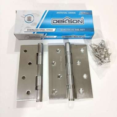 Engsel pintu Dekson stainless steel ecoline 4inch 4"x3"x2mm 2BB