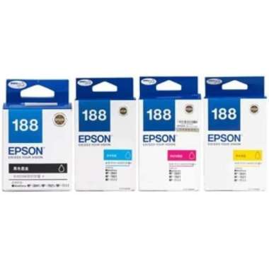 Tinta Epson T188 Black - Color - Tinta Printer WF7111 WF7611 WF7711 Black