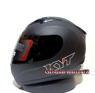 HELM KYT R10 BLACK DOP | HELEM FULL FACE XL